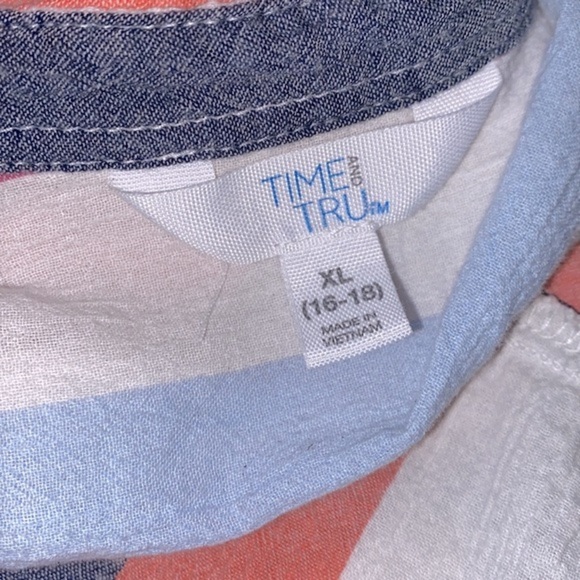 Time & Tru striped top size XLarge - Picture 4 of 5